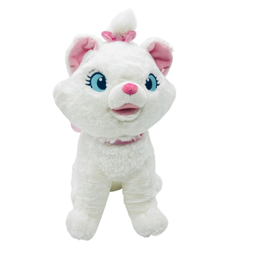 Disney Store Authentic Marie Cat 12" Plush Soft Stuffed Animal The Aristocats‎